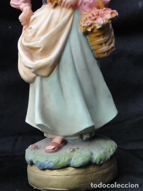 Antig&uuml;edades: FIGURA YESO PASTORA. - Foto 3
