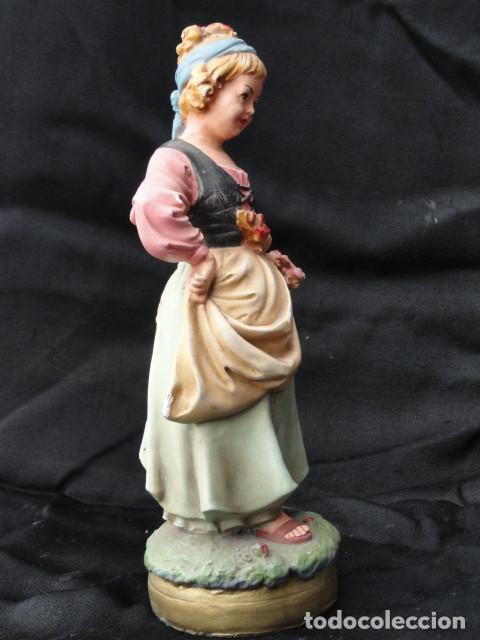Antig&uuml;edades: FIGURA YESO PASTORA. - Foto 6
