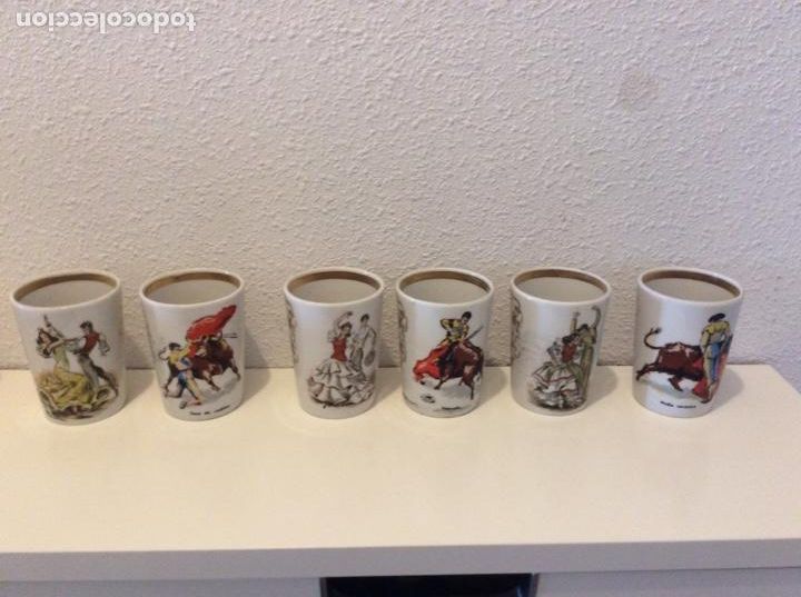 Antig&uuml;edades: Vasos antiguos con escenas toreo - Foto 1