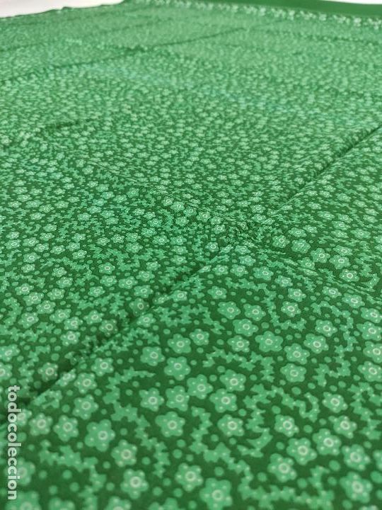 Antig&uuml;edades: Pa&ntilde;uelo de algod&oacute;n estampado en verde - Foto 4