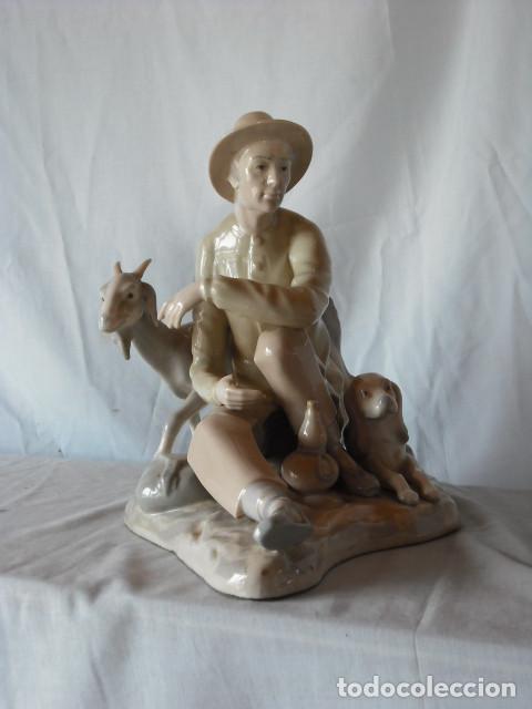 Antig&uuml;edades: FIGURA DE PASTOR LLADRO - Foto 4