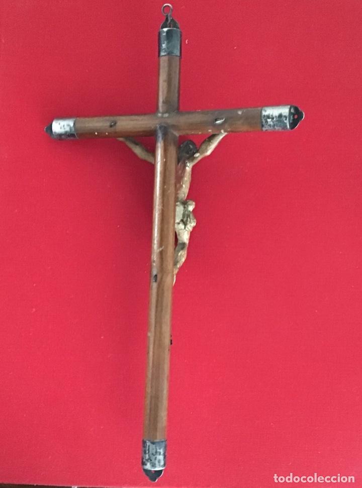 Antig&uuml;edades: CRUCIFIJO S. XVIII - Foto 3