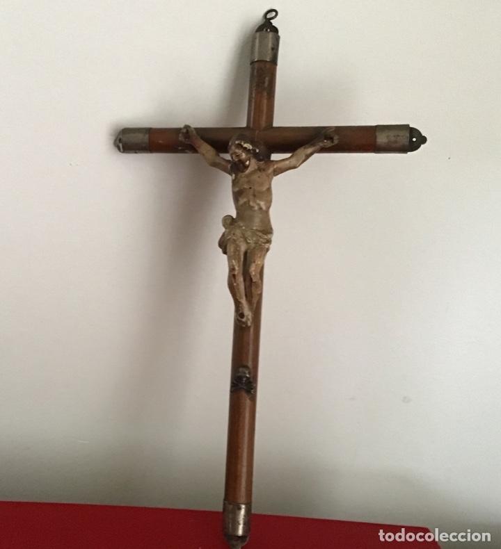 Antig&uuml;edades: CRUCIFIJO S. XVIII - Foto 6
