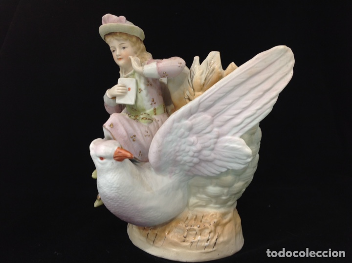 Antig&uuml;edades: Porcelana biscuit - Foto 2