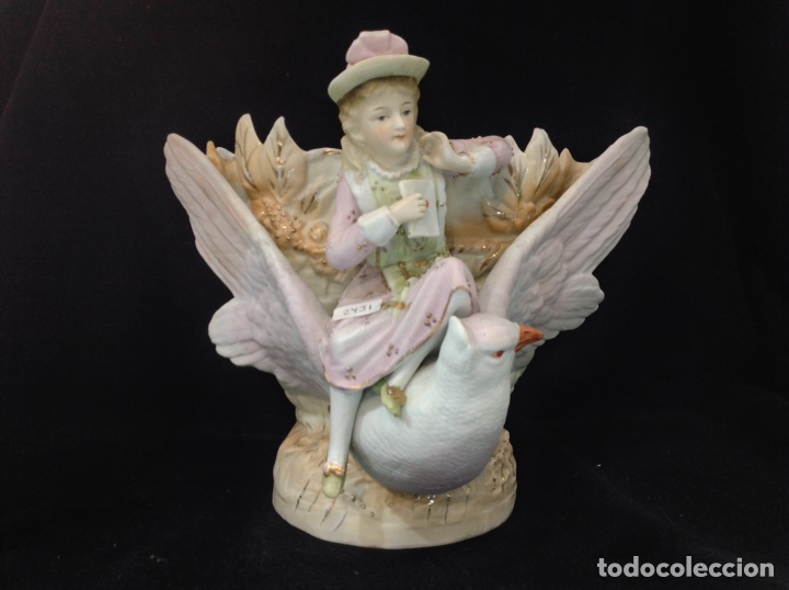 Antig&uuml;edades: Porcelana biscuit - Foto 4