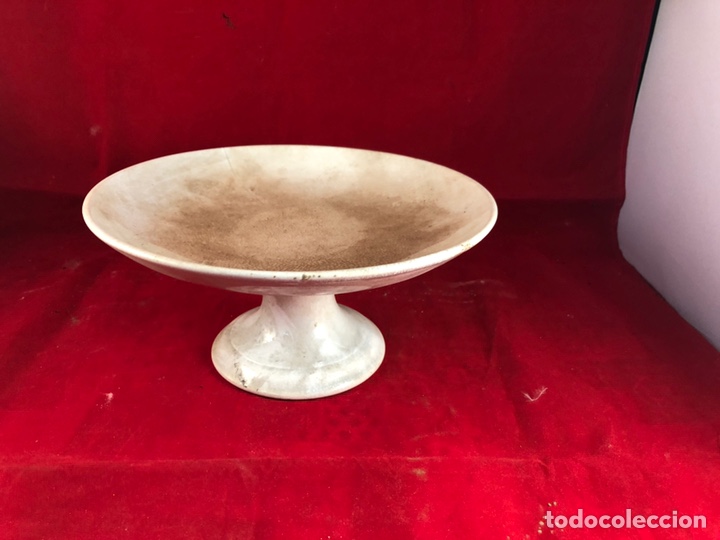 Antig&uuml;edades: Frutero de cer&aacute;mica esmaltada - Foto 1