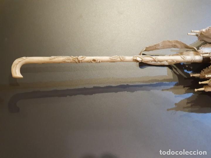 Antig&uuml;edades: PRECIOSO PARASOL S.XIX - Foto 3