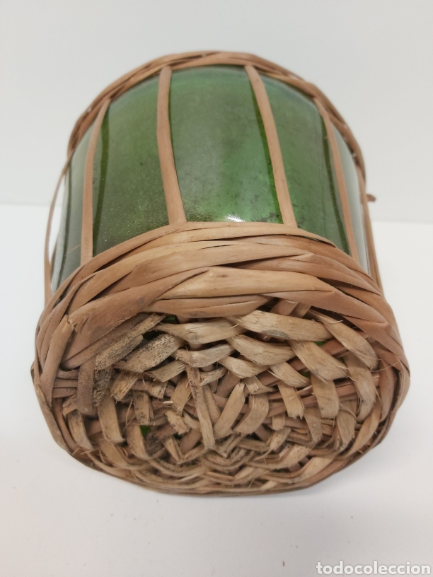 Antig&uuml;edades: Botella garrafa de crital 2 litros - Foto 6