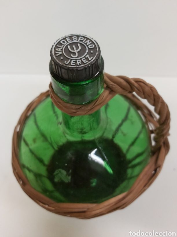 Antig&uuml;edades: Botella garrafa de crital 2 litros - Foto 7