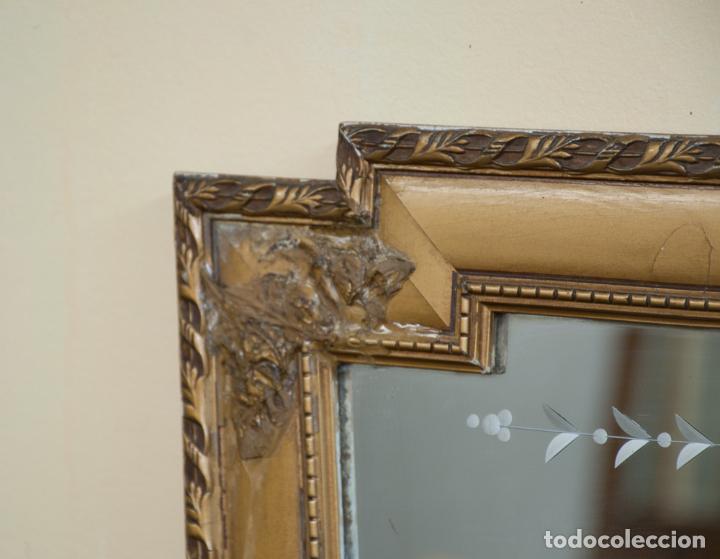 Antig&uuml;edades: EXCELENTE ESPEJO DORADO - Foto 3