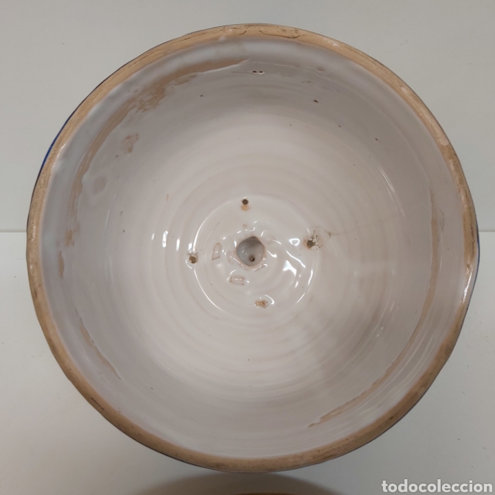 Antig&uuml;edades: Quesera ceramica madera - Foto 7