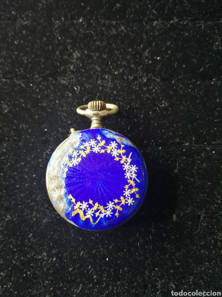 Antig&uuml;edades: Reloj esmalte - Foto 2