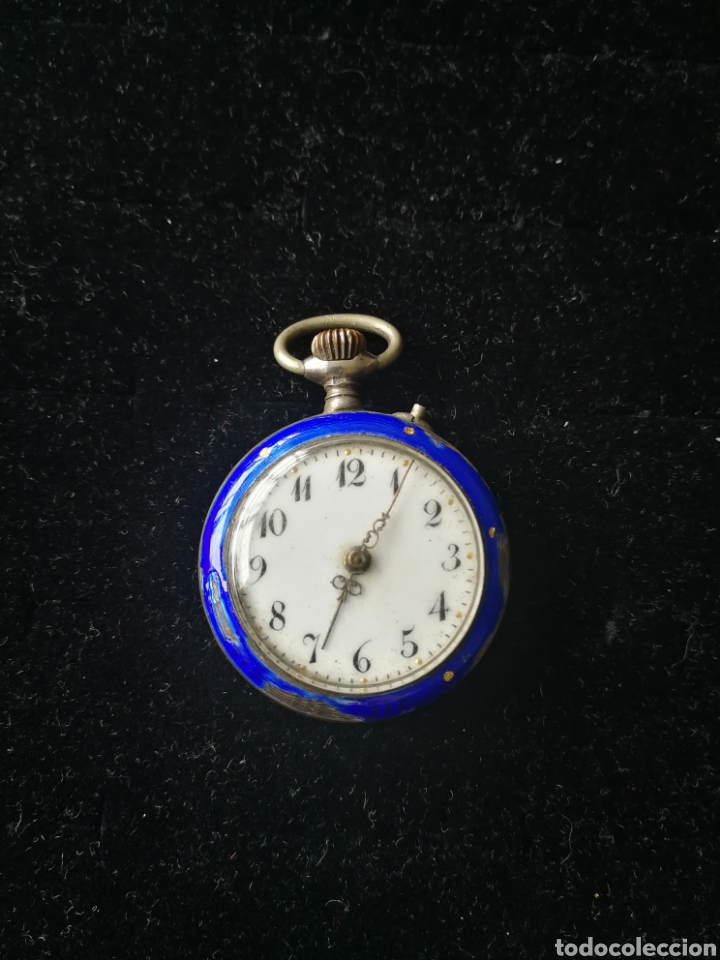 Antig&uuml;edades: Reloj esmalte - Foto 1