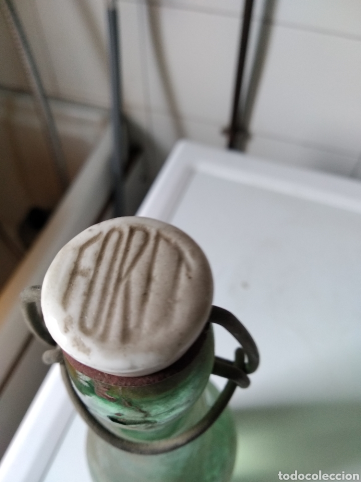 Antig&uuml;edades: Botella agua timolada - Foto 3