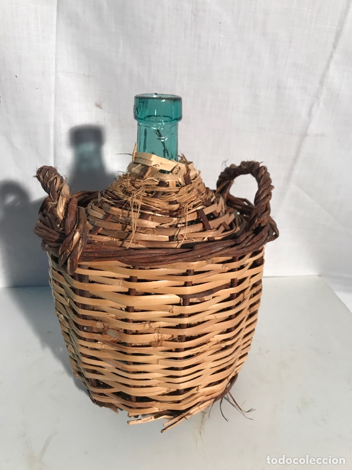 Antig&uuml;edades: Peque&ntilde;a damajuana viresa - Foto 1