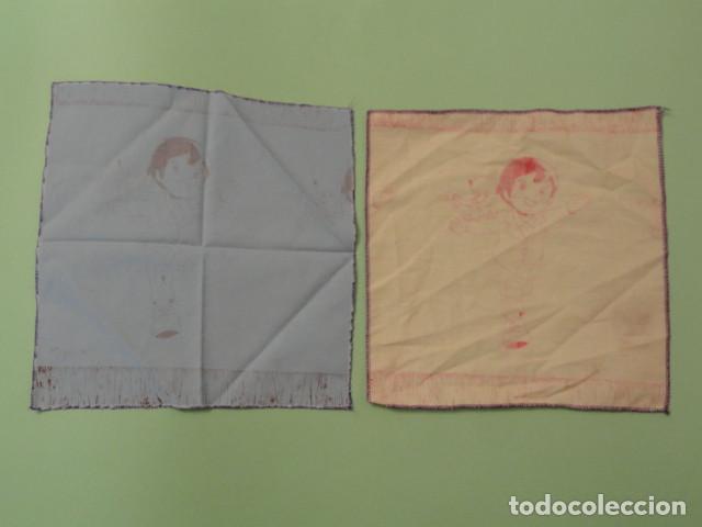 Antig&uuml;edades: 2 PA&Ntilde;UELOS DIBUJOS MARCO. - Foto 5