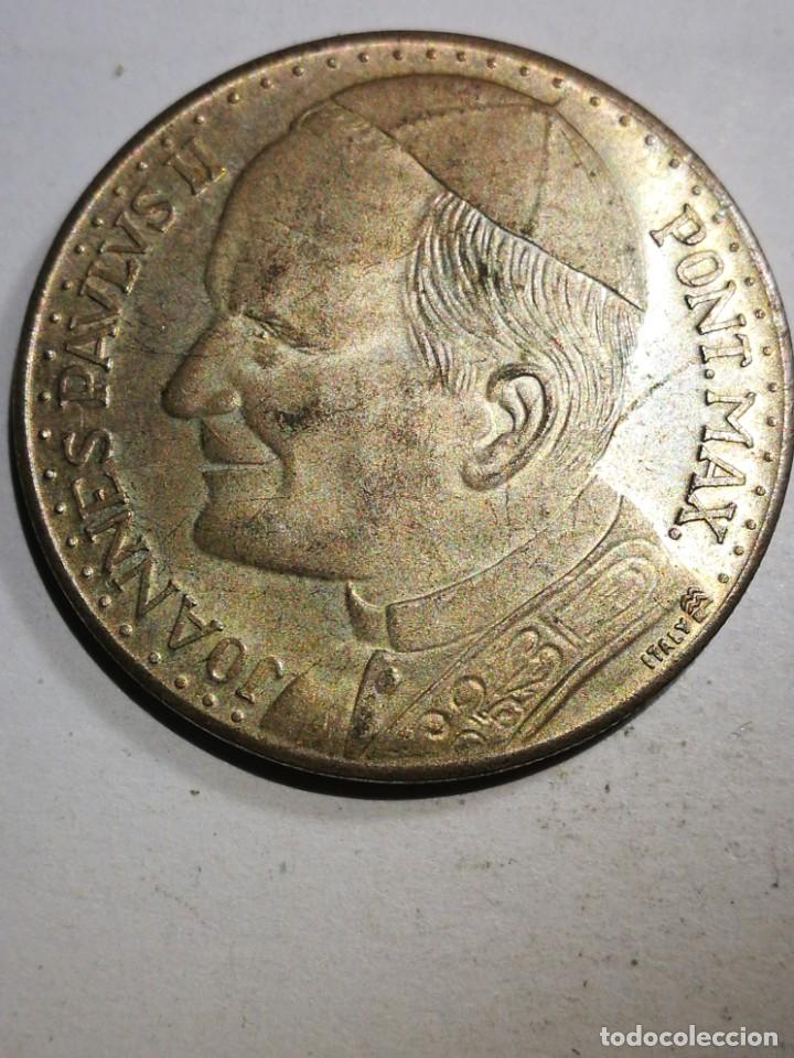 Antig&uuml;edades: Medalla Juan Pablo II Pont&iacute;fice Maximo - Foto 1