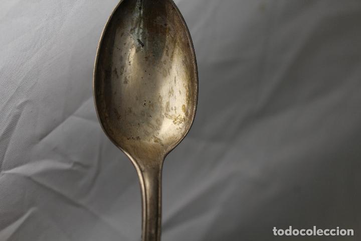 Antig&uuml;edades: cuberteria antigua plateada - Foto 2