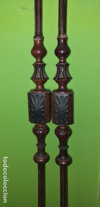 Antig&uuml;edades: COLUMNAS ISABELINAS DE CHICARANDA SIGLO XIX - Foto 1