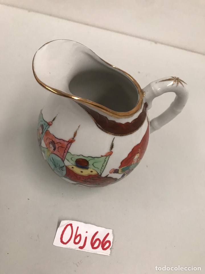 Antig&uuml;edades: Jarr&oacute;n porcelana Macau - Foto 2