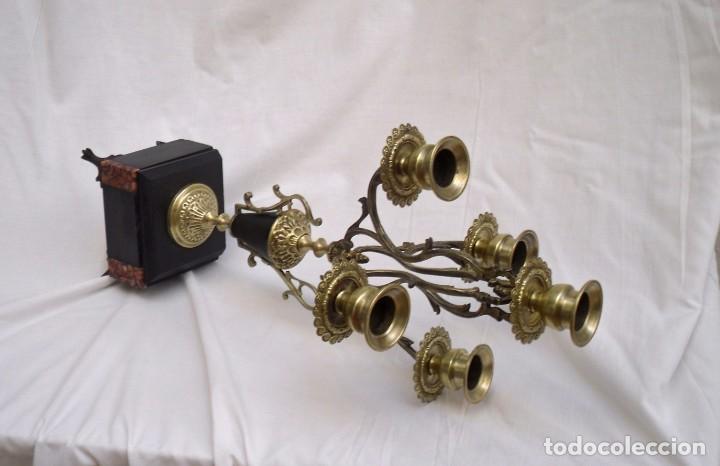 Antig&uuml;edades: candelabro de 5 brazos - Foto 3