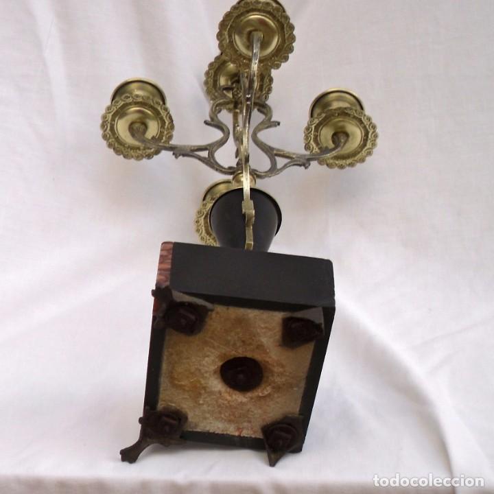 Antig&uuml;edades: candelabro de 5 brazos - Foto 4