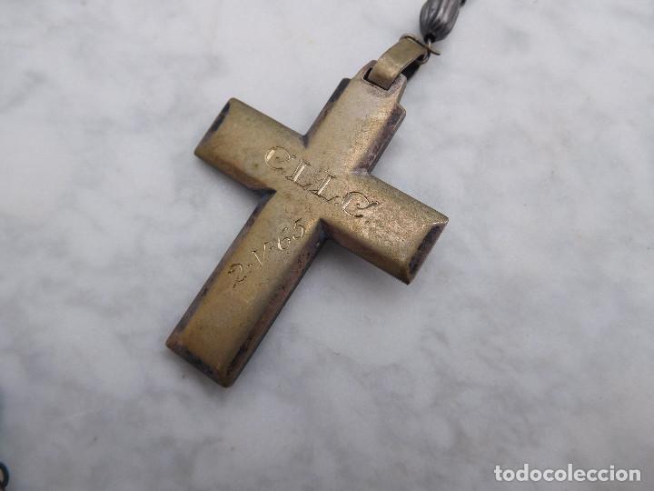 Antig&uuml;edades: Rosario de plata antiguo 1 - Foto 4