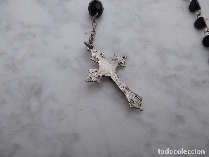 Antig&uuml;edades: Rosario de plata antiguo 6 - Foto 4