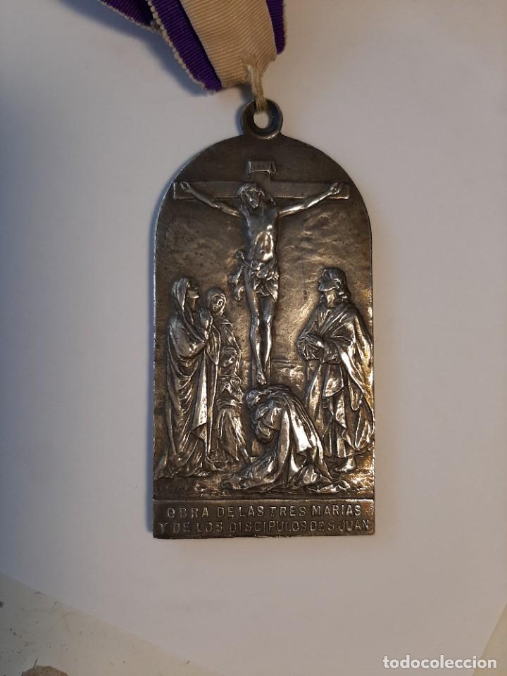 Antig&uuml;edades: Lote de tres medallas - Foto 2