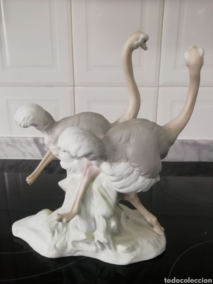 Antig&uuml;edades: Avestruces Lladro - Foto 3