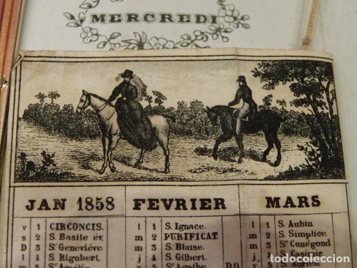Antig&uuml;edades: Carnet de baile en n&aacute;car. 1858 - Foto 15