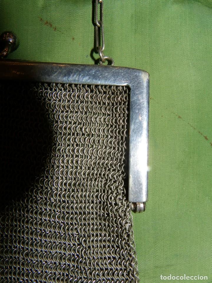 Antig&uuml;edades: Bolso malla doubl&eacute; antiguo - Foto 5