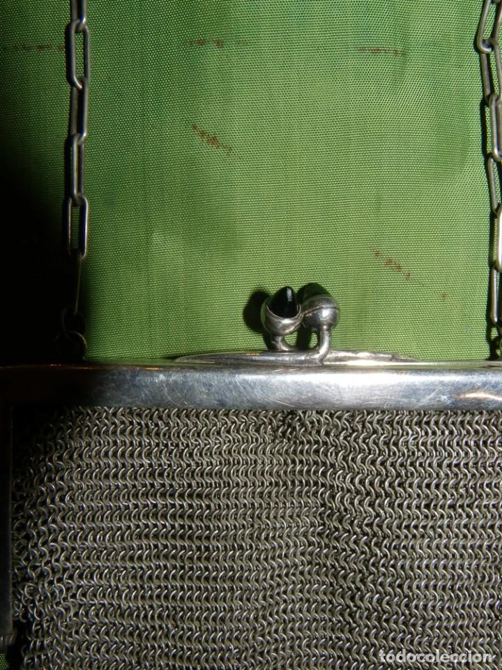 Antig&uuml;edades: Bolso malla doubl&eacute; antiguo - Foto 6