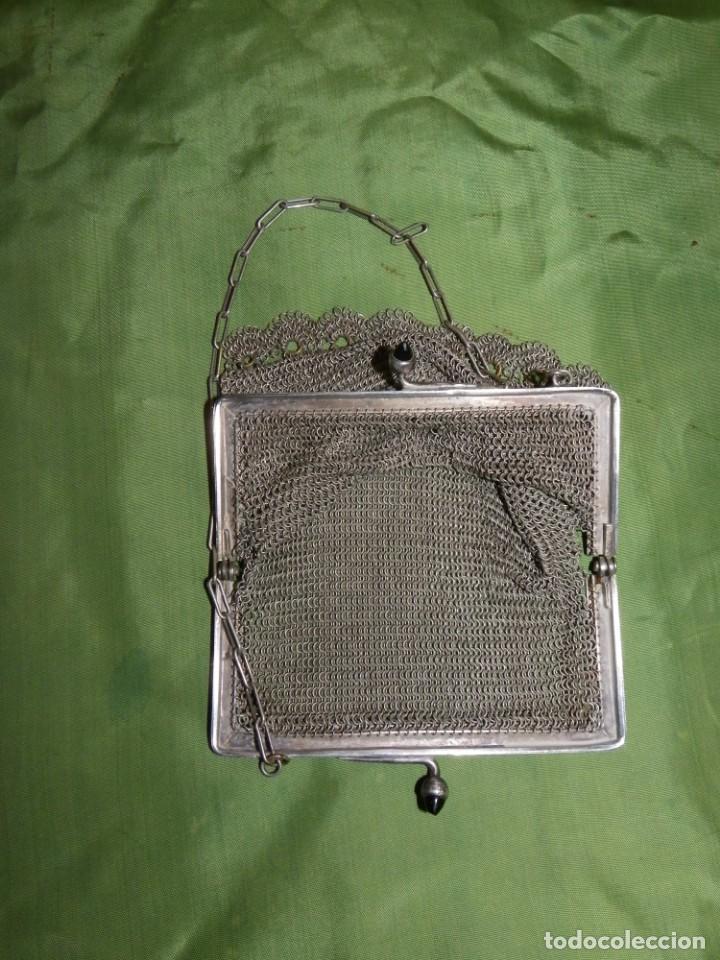 Antig&uuml;edades: Bolso malla doubl&eacute; antiguo - Foto 9