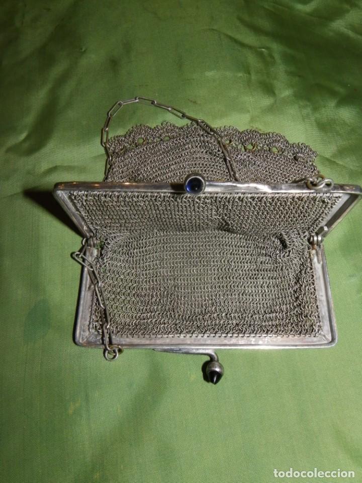 Antig&uuml;edades: Bolso malla doubl&eacute; antiguo - Foto 10