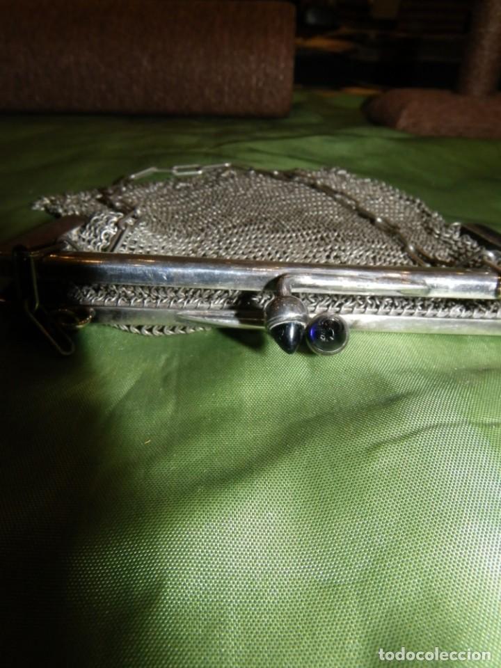 Antig&uuml;edades: Bolso malla doubl&eacute; antiguo - Foto 12