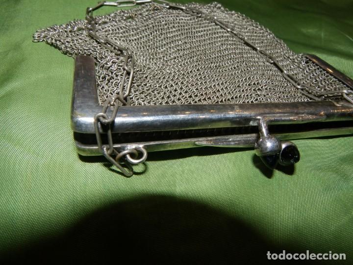 Antig&uuml;edades: Bolso malla doubl&eacute; antiguo - Foto 13