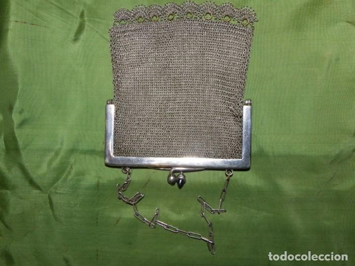 Antig&uuml;edades: Bolso malla doubl&eacute; antiguo - Foto 14