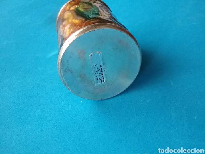 Antig&uuml;edades: Encendedor en plata y esmalte. - Foto 3