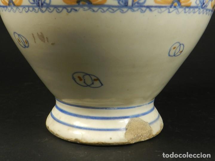 Antig&uuml;edades: BOTIJO DE TALAVERA SIGLO XIX - Foto 7