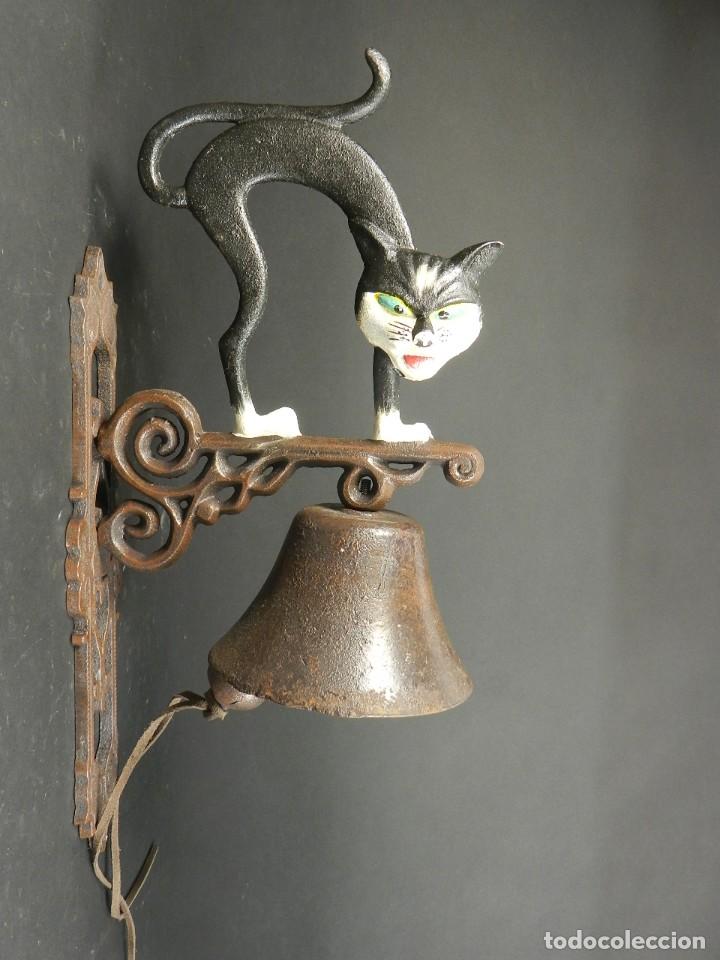 Antig&uuml;edades: CAMPANA DE ENTRADA A CASA - Foto 2