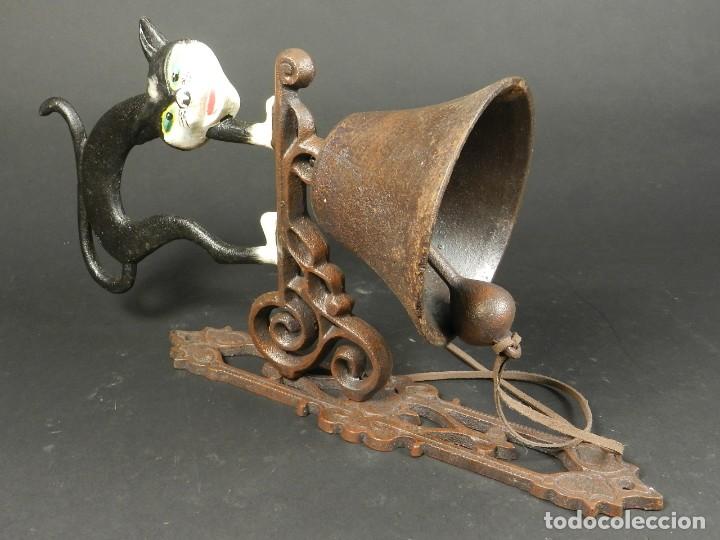 Antig&uuml;edades: CAMPANA DE ENTRADA A CASA - Foto 7