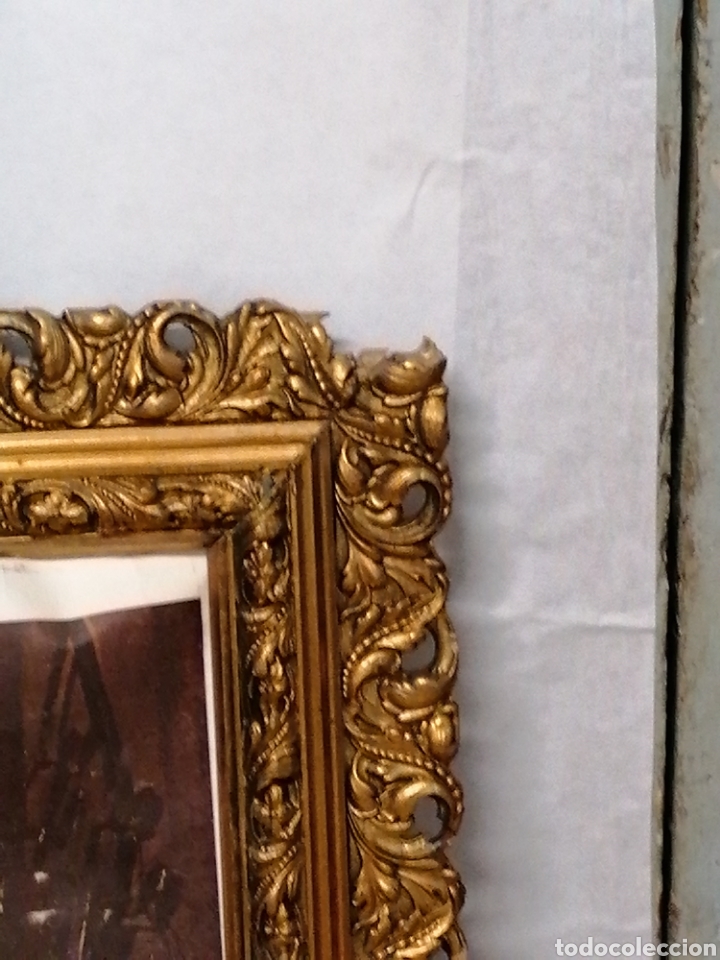 Antig&uuml;edades: Marco policromado - Foto 2