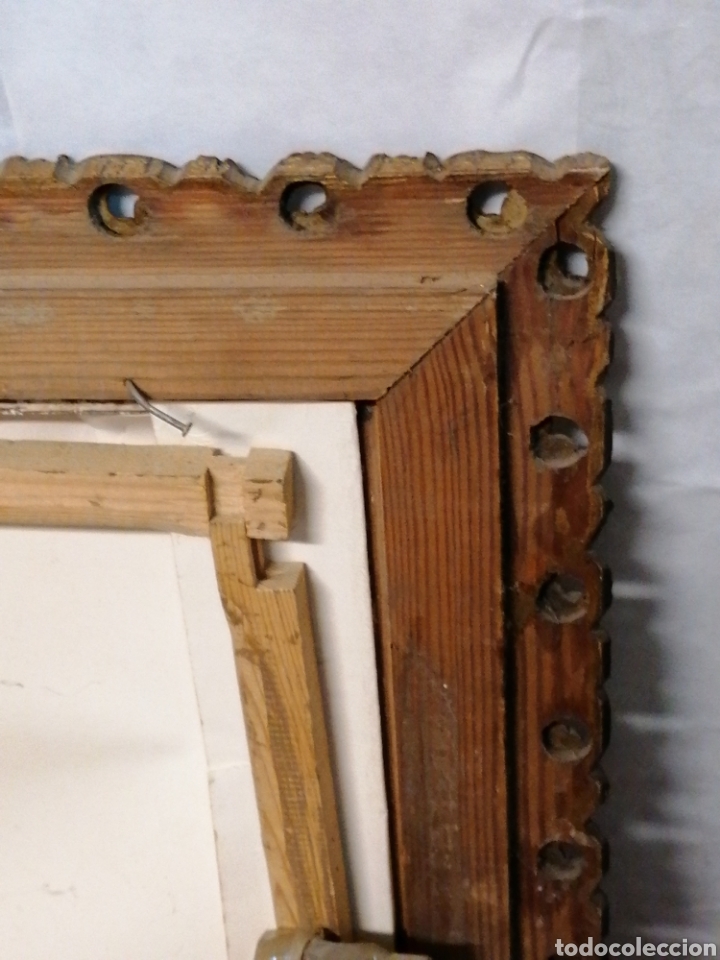 Antig&uuml;edades: Marco policromado - Foto 8