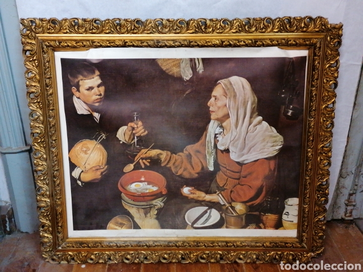Antig&uuml;edades: Marco policromado - Foto 1