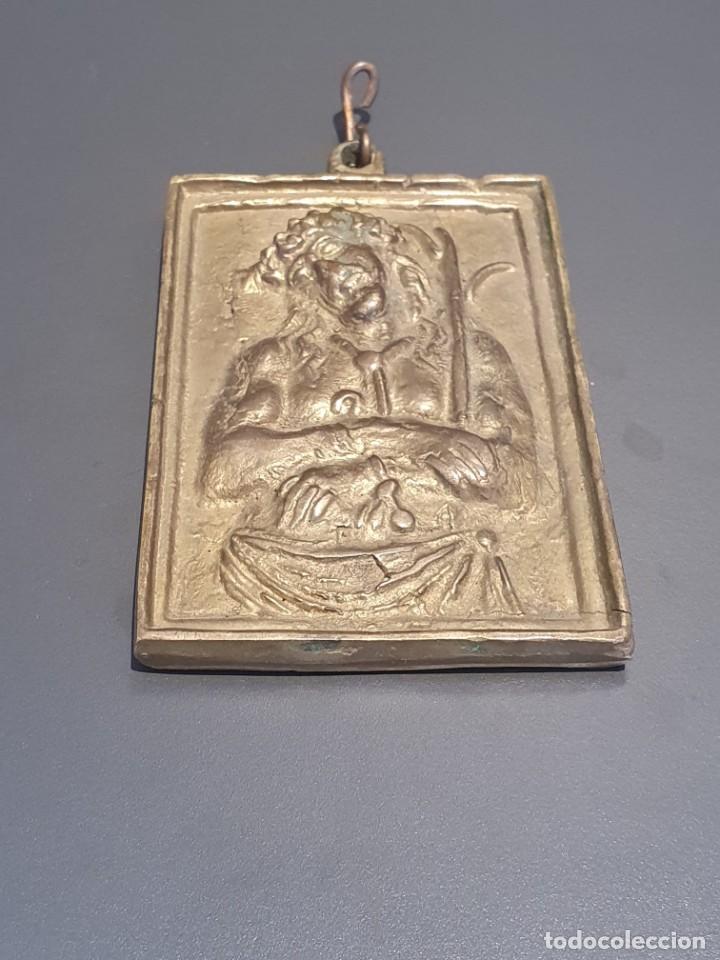 Antig&uuml;edades: PLACA DE CRISTO , S.XVIII- XIX - Foto 1