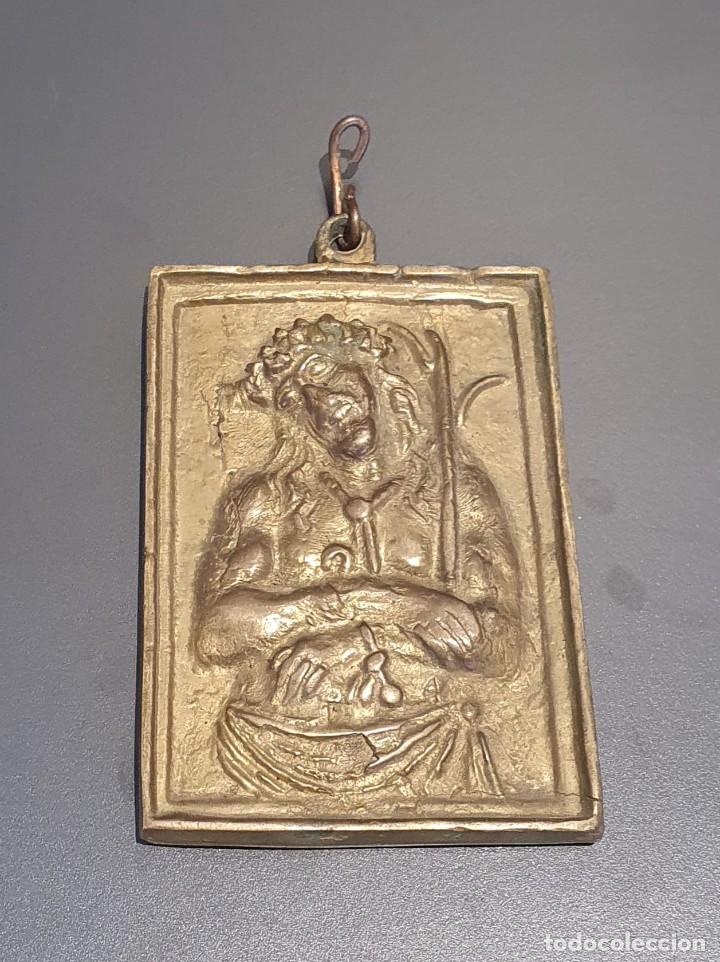Antig&uuml;edades: PLACA DE CRISTO , S.XVIII- XIX - Foto 2