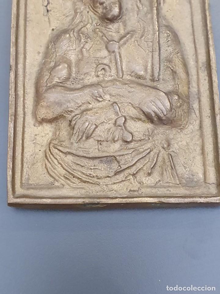 Antig&uuml;edades: PLACA DE CRISTO , S.XVIII- XIX - Foto 4