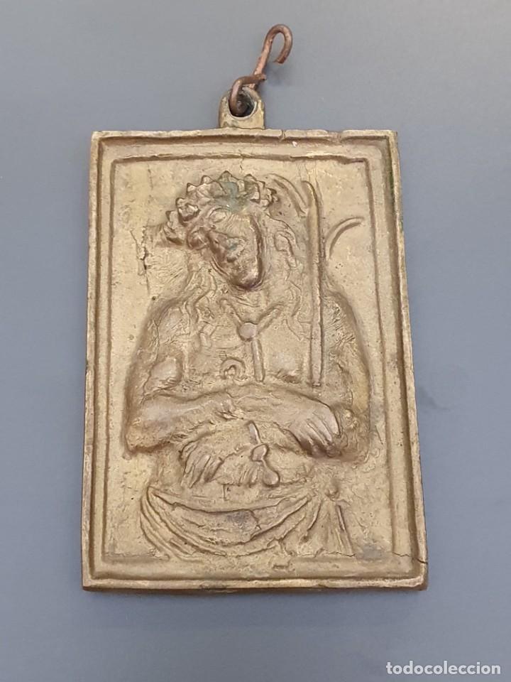 Antig&uuml;edades: PLACA DE CRISTO , S.XVIII- XIX - Foto 5