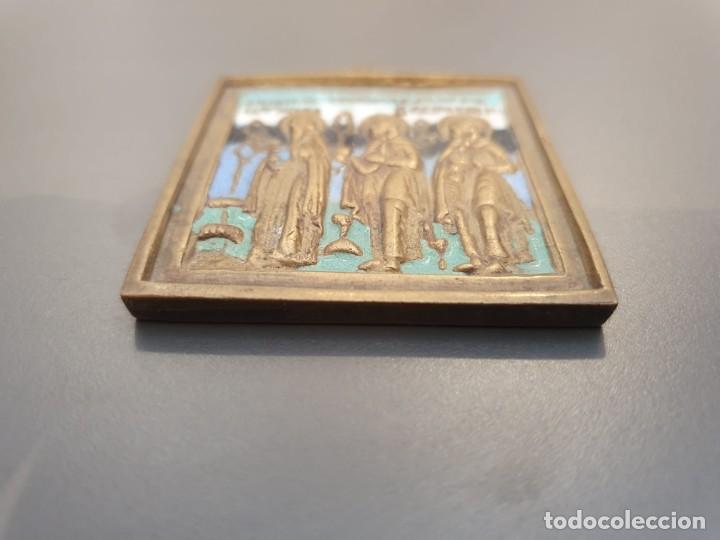 Antig&uuml;edades: PLAQUITA RUSA ESMALTADA S.XIX - Foto 4